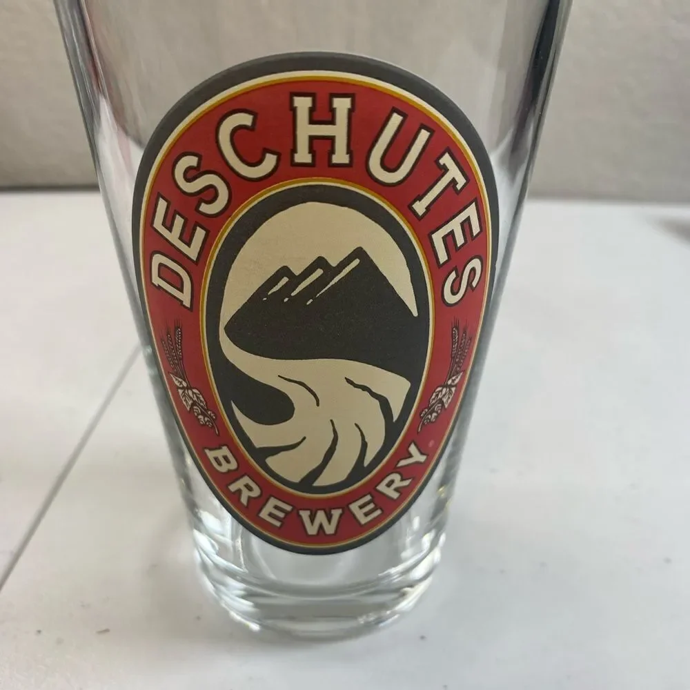 EUC Deschutes Brewery Pint Beer Ale 16 oz Glass